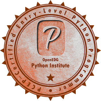 PCEP Certified Entry-Level Python Programmer